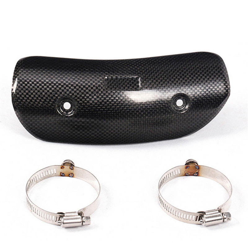 Ispušna cijev motocikla Zaštitnik od karbonskih vlakana Štitnik od topline Zaštita prigušivača Poklopac protiv opekotina za CB650F Z900 TMAX 530 XMAX 300