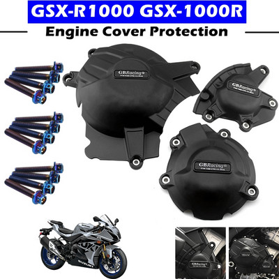 Carcasa de protectie capac motor motociclete GB Racing pentru SUZUKI GSX-R1000 2017-2023 GSXR1000 L7-M3 GSX-1000R