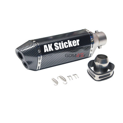 MT07 R1 ER6N CBR250R motorkerékpár kipufogógáz módosított kipufogócső robogó Pit Bike Dirt Motocross számára Nmax Tmax530 Msx125-höz