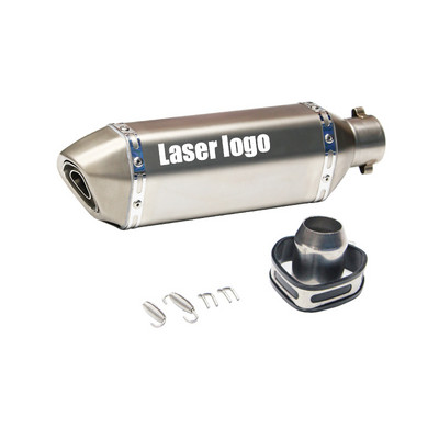 MT07 R1 ER6N CBR250R motorkerékpár kipufogógáz módosított kipufogócső robogó Pit Bike Dirt Motocross számára Nmax Tmax530 Msx125-höz