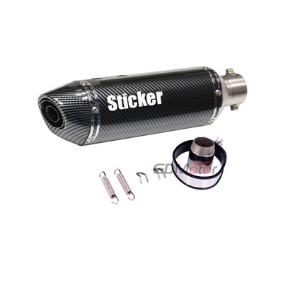 MT07 R1 ER6N CBR250R motorkerékpár kipufogógáz módosított kipufogócső robogó Pit Bike Dirt Motocross számára Nmax Tmax530 Msx125-höz