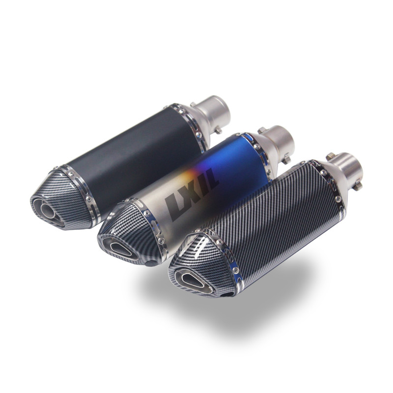 MT07 R1 ER6N CBR250R motorkerékpár kipufogógáz módosított kipufogócső robogó Pit Bike Dirt Motocross számára Nmax Tmax530 Msx125-höz