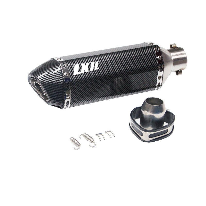 MT07 R1 ER6N CBR250R motorkerékpár kipufogógáz módosított kipufogócső robogó Pit Bike Dirt Motocross számára Nmax Tmax530 Msx125-höz