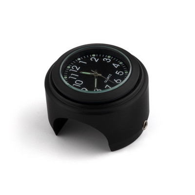 Mootorrattakell veekindel helendav 22/25 mm mootorratta juhtraua kinnitus alumiiniumsulamist sihverplaadiga kvartskell