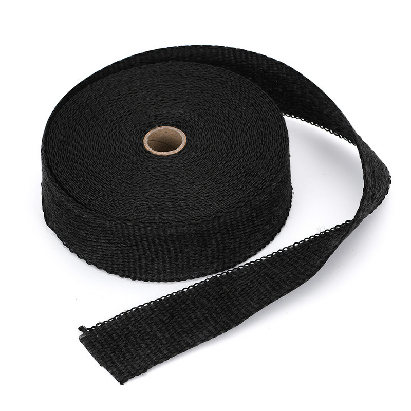 5M/10M/15M 5CM šírka tepelnej izolačnej fólie na výfuk, ochranná hnedá páska, ohňovzdorná izolačná látková rolka pre motocykel a auto