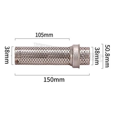 50.8mm 60mm Motocicletă Yoshimura Toba de eșapament Toba de eșapament Escape Moto Catalizator metalic DB Killer pentru Suzuki Honda Yamaha Dit Bike