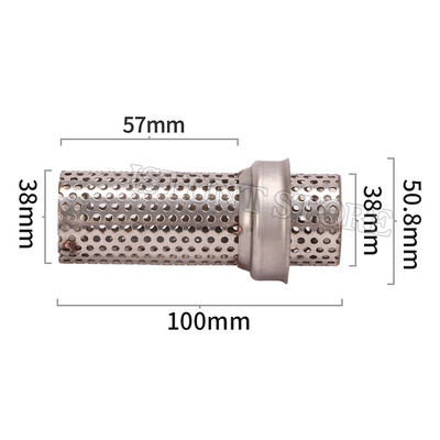 50.8mm 60mm Motocicletă Yoshimura Toba de eșapament Toba de eșapament Escape Moto Catalizator metalic DB Killer pentru Suzuki Honda Yamaha Dit Bike
