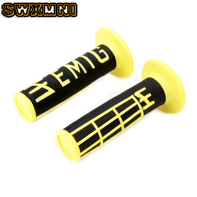 2019 Mâner nou de vânzare fierbinte MX Grip EMIG Grip PENTRU To KLX CRF Motocicletă Dirt Pit Bike Guidon din cauciuc Twist Grip