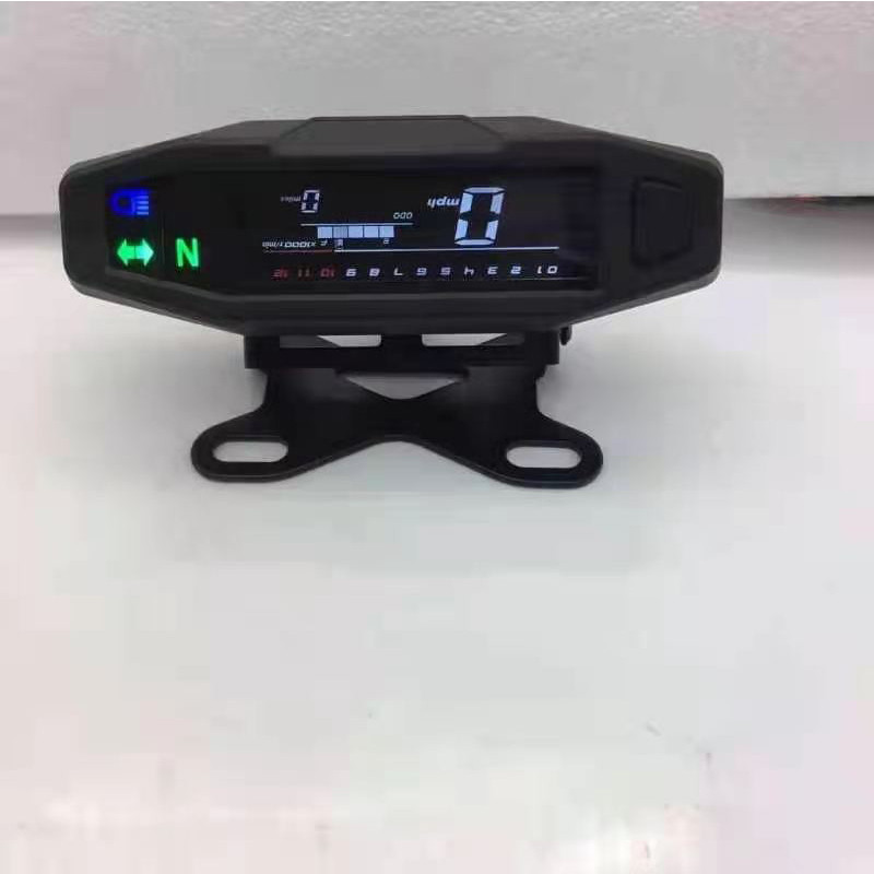 Mini univerzális fordulatszámmérő motorkerékpár sebességmérő digitális kilométermérő elektromos befecskendező karburátor műszer orosz KR200-hoz