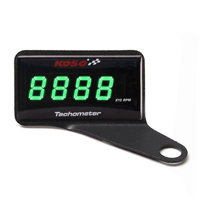 Koso mini pöörete arvu mõõtja, digitaalne ruudukujuline LCD-ekraan, mootori pöördetunnimõõtja tahhomeetri näidik BMW YAMAHA KAWASAKI võidusõidumootorrattale