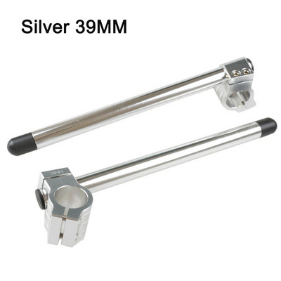 Cafe Racer Motorkerékpár Racing kormány állítható CNC kapocs motorvillára fogantyú 31 32 33 35 36 37 39 41 43 46MM króm fekete