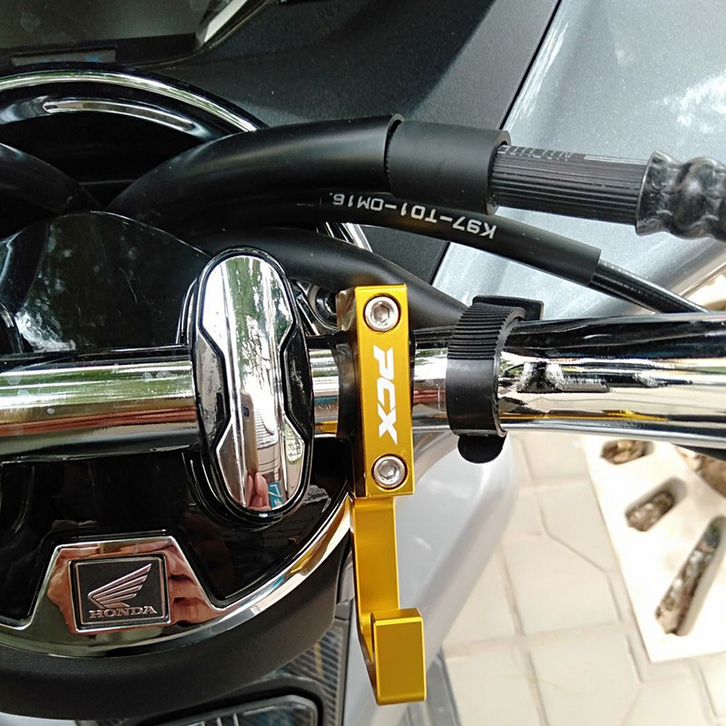 Hoiukonks 22 mm pagasikoti konksuhoidja riidepuu konksud juhtraua konks Honda PCX12|Honda PCX150|Honda PCX160 jaoks