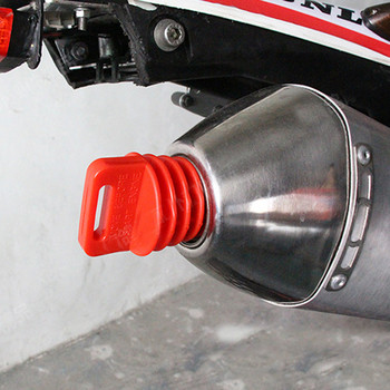 Протектор на тръбата за измиване на мотоциклети Щепсел за ауспух Dirt Pit ATV Bike 2 или 4 тактов шумозаглушител за Honda BMW KTM Yamaha Kawasaki