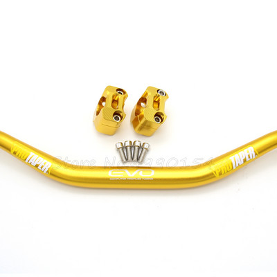 Stūre PRO Taper Pack Fat Bar 1-1/8" Dirt Pit Bike Motocross Motocycle Stūre 810mm garums 28mm PRO alumīnijs