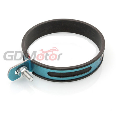 Безплатна доставка Универсален метален 60x280 мм дълъг мотоциклет състезателна изпускателна тръба шумозаглушител 2stoke ауспух бягство за 50cc-240cc