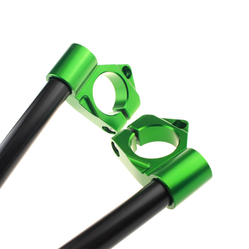 Mootorratta modifikatsiooniklambriga käepideme juhtraud, kahvli toru käepideme süsteem, alumine spordikomplekt Kawasaki NINJA400 ninja 400 jaoks