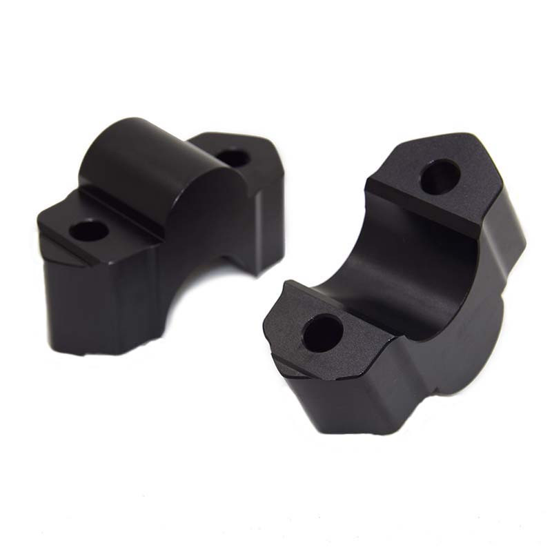 Kawasaki Versys 1000 2015-2020 juhtraua püstikute jaoks Kõrguse tõstmise adapterid alumiiniumsulamist must