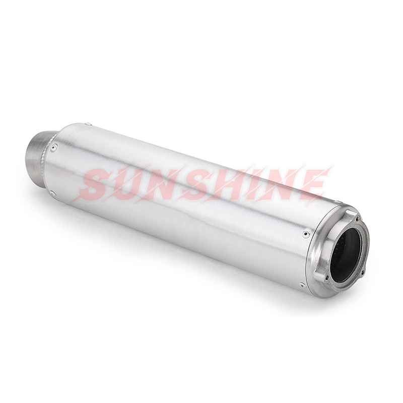 Motorkerékpár kipufogó univerzális Pitbike hangtompító Motorcross módosított rozsdamentes acél WRS cső HONDA CB400 CB500F CB500X CBR300
