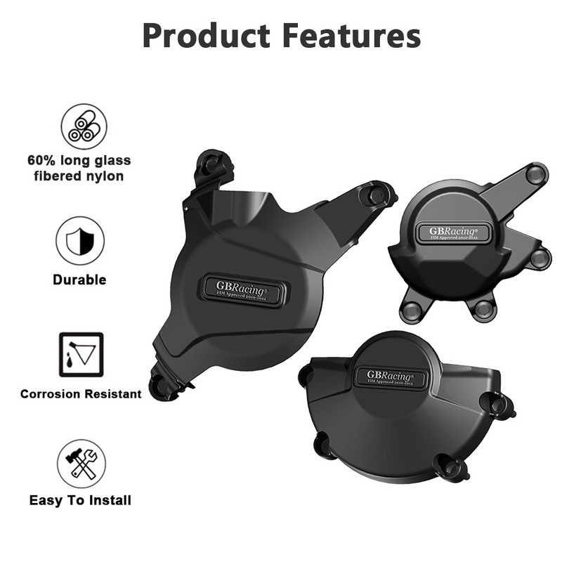 Motorkerékpár motorburkolat matt kuplungvédő CBR600RR Tartozékok 2007 Honda CBR600 CBR 600RR 600 RR 2008-2019 2020 2021 2022