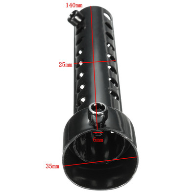 Motocicletă Can DB Killer Amortizor de zgomot Eliminator de zgomot Toba de eșapament reglabilă Amortizor 35mm/42mm/45mm/48mm/60mm