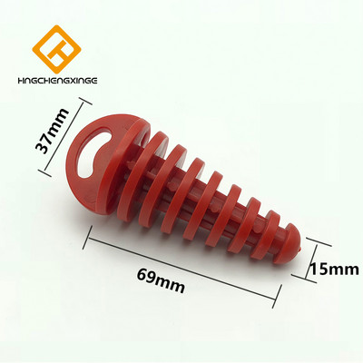 Προστασία σωλήνα εξάτμισης μοτοσικλέτας 3 μεγέθους 1 τμχ.