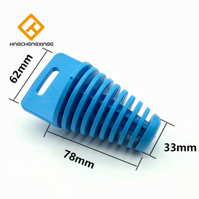 Προστασία σωλήνα εξάτμισης μοτοσικλέτας 3 μεγέθους 1 τμχ.