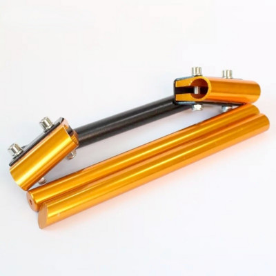 Motorkerékpár CNC kormánykerék Motorkerékpár alumínium motocross roller kormánykerék rozsdamentes kormányrúd univerzális külön kormány