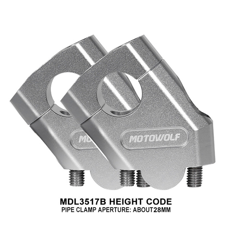 Pre motocykel HONDA CBF500 CBF600 CBF1000 CBF 500 CBF 600 CBF 1000, 3 farby, držiak na riadidlá, svorka na rukoväť 28 mm/22 mm