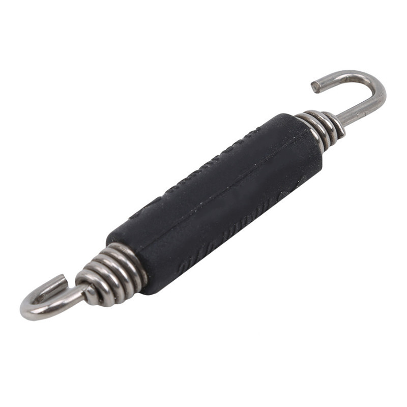 2 ks univerzálnych motocyklových pružinových hákov z nehrdzavejúcej ocele na opravu výfukového potrubia motocykla