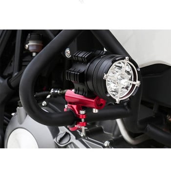 Sclmotos- Μοτοσικλέτα Expansion Handlebar Mount Προσαρμογέας πολλαπλών λειτουργιών Φωτιστικό μοτοσικλέτας Βάση στήριξης τηλεφώνου