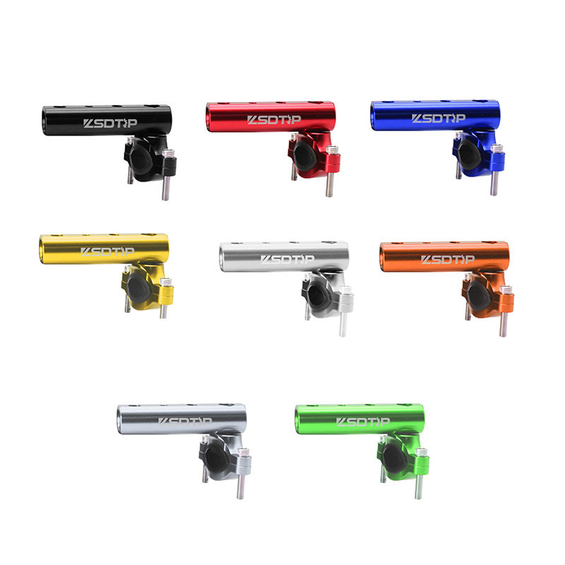 Sclmotos- Motorkerékpár bővítő kormányrúd-rögzítő adapter Többfunkciós motorkerékpár-fény bővítőkonzol telefontartó állvány