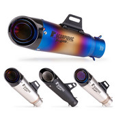 Toba de eșapament din fibră de carbon modificată pentru motocicletă 51MM 61mm pentru YZF R6 R15 R3 MT07 zx6r z800 z900 mt09 fz09 ninja400 z400