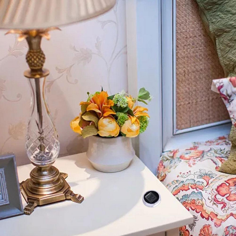 Mootorrattamõõtur veekindel, vastupidav mootorratta digitaalne termomeeter kell Mootorratta sisemuse kellad Instrumentide tarvikud