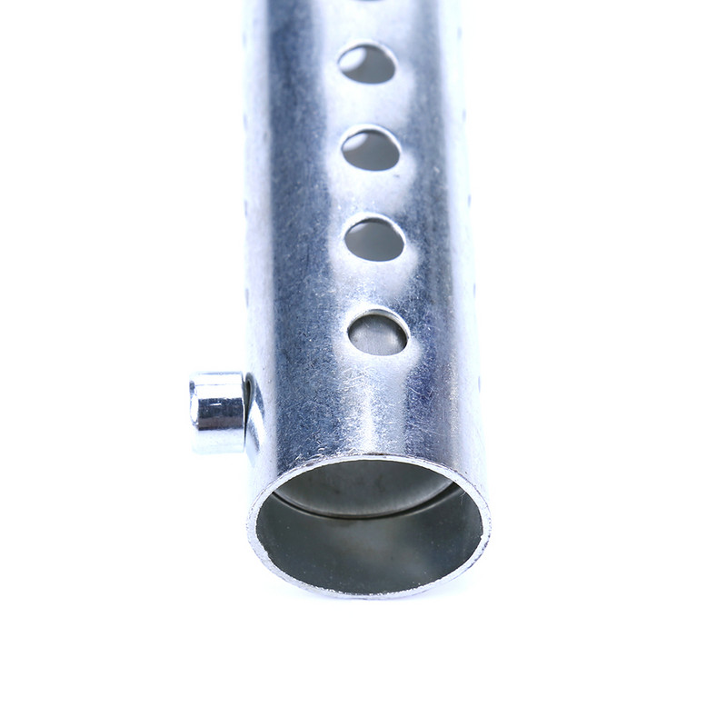 Universalus motociklo išmetimo duslintuvas, reguliuojamas duslintuvas Db Killer Pipe antgalis motociklų lenktynėms 35/42/45/48MM
