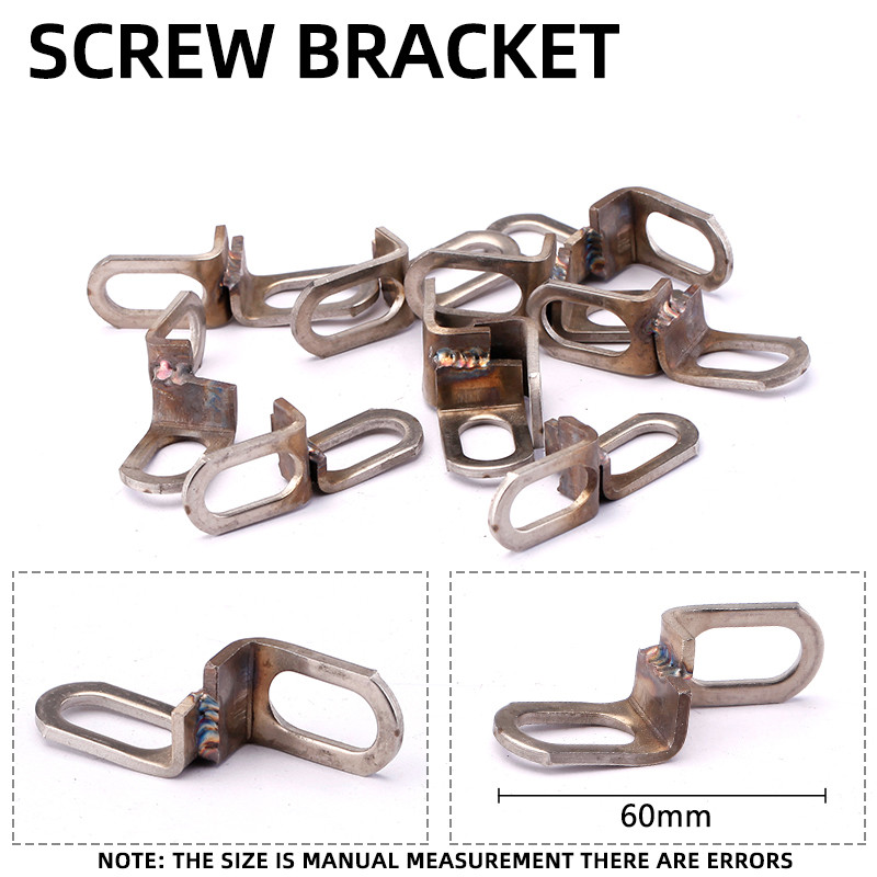 Különböző méretű univerzális támasztó Z típusú hangtompító tartó rögzítő bilincs konzol motorkerékpár kipufogó hangtompító csőhöz