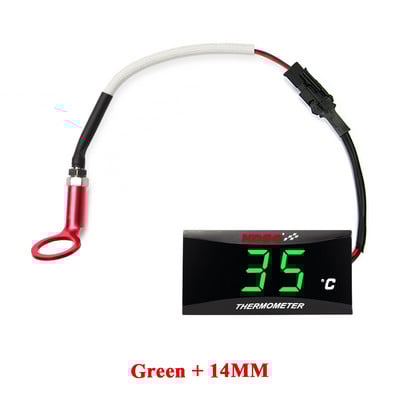 Μετρητής θερμοκρασίας κυλινδροκεφαλής koso Για προσαρμογέα σκούτερ XMAX250 300 NMAX CB 400 CB500X και θερμόμετρο αγωνιστικής μοτοσυκλέτας