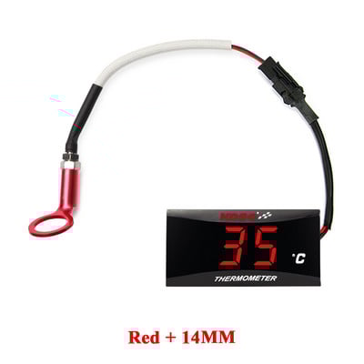 Μετρητής θερμοκρασίας κυλινδροκεφαλής koso Για προσαρμογέα σκούτερ XMAX250 300 NMAX CB 400 CB500X και θερμόμετρο αγωνιστικής μοτοσυκλέτας