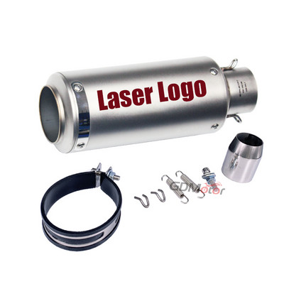 51 mm motociklo išmetimo duslintuvo vamzdis nerūdijančio plieno GP lenktynėms skirtas YAMAHA Cbr650r R1 R3 Mt03 R6 CBR600 Zx6r MT07 XSR900 mt10 ZXR