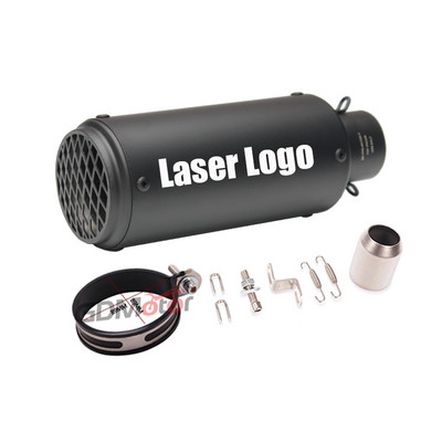 51 mm motociklo išmetimo duslintuvo vamzdis nerūdijančio plieno GP lenktynėms skirtas YAMAHA Cbr650r R1 R3 Mt03 R6 CBR600 Zx6r MT07 XSR900 mt10 ZXR