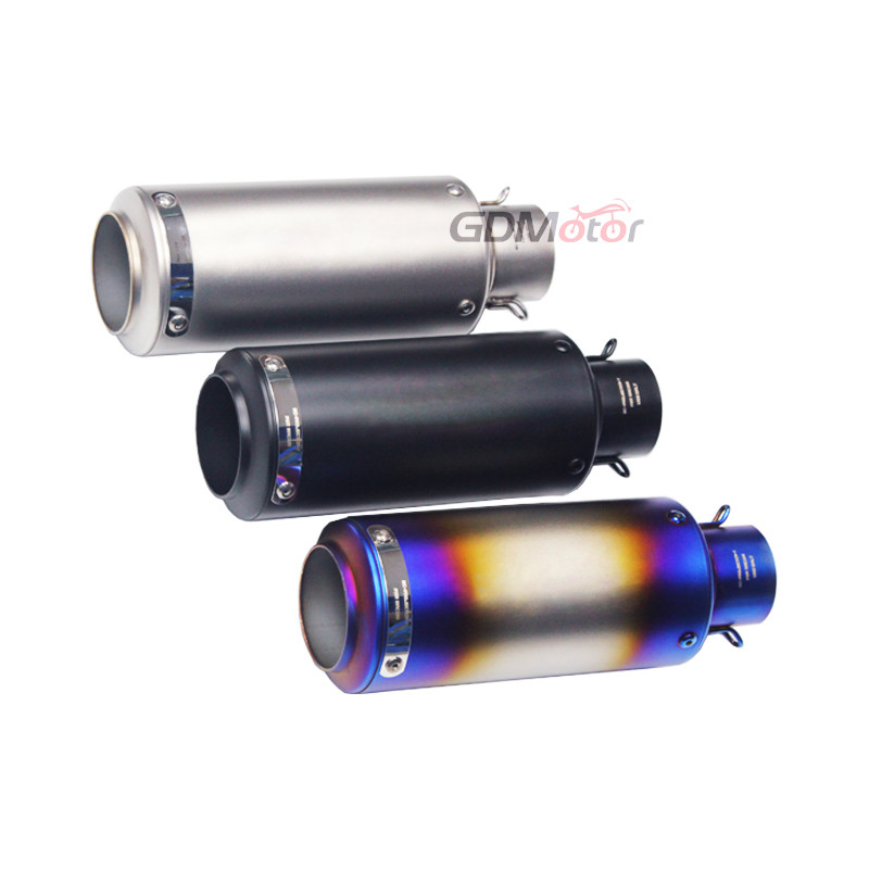 51 mm motociklo išmetimo duslintuvo vamzdis nerūdijančio plieno GP lenktynėms skirtas YAMAHA Cbr650r R1 R3 Mt03 R6 CBR600 Zx6r MT07 XSR900 mt10 ZXR