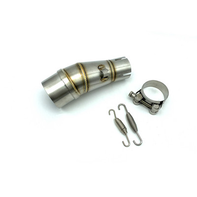 REALZION motocikl Slip-On sustav Adapter ispušne cijevi srednje veze za Kawasaki Z250 Ninja 250 300 Ninja250 Ninja300 2013-2016