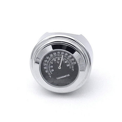 7/8 colio 1 colio motociklo vairo tvirtinimo laikrodžio termometras, skirtas Yamaha V-Star XVS 650 950 1100 Custom Silverado Road Star XV1600