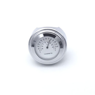 7/8 colio 1 colio motociklo vairo tvirtinimo laikrodžio termometras, skirtas Yamaha V-Star XVS 650 950 1100 Custom Silverado Road Star XV1600