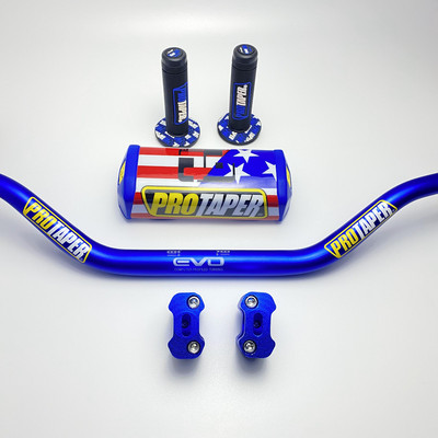 Motorkerékpár 1-1/8"-os 28 mm-es kormányrúd fogantyú Kézzsírrúd-párnák markolat bilincstartó a PRO KTM-hez EXC SX XC CRF CRF230F YZF250 WR KLX RMZ