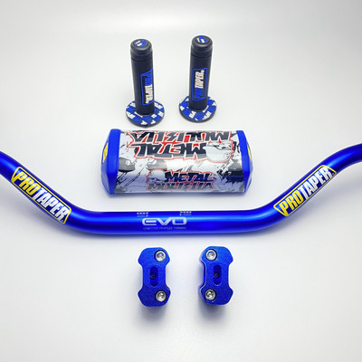 Motorkerékpár 1-1/8"-os 28 mm-es kormányrúd fogantyú Kézzsírrúd-párnák markolat bilincstartó a PRO KTM-hez EXC SX XC CRF CRF230F YZF250 WR KLX RMZ