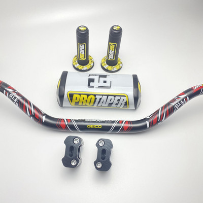 Motorkerékpár 1-1/8"-os 28 mm-es kormányrúd fogantyú Kézzsírrúd-párnák markolat bilincstartó a PRO KTM-hez EXC SX XC CRF CRF230F YZF250 WR KLX RMZ