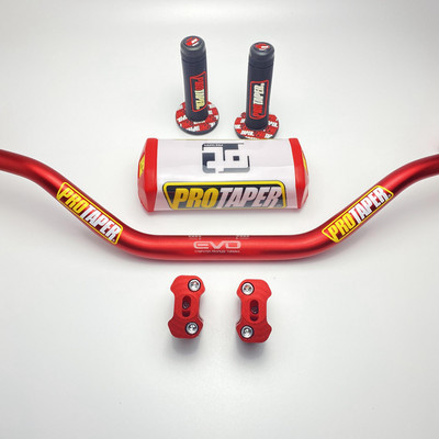 Motorkerékpár 1-1/8"-os 28 mm-es kormányrúd fogantyú Kézzsírrúd-párnák markolat bilincstartó a PRO KTM-hez EXC SX XC CRF CRF230F YZF250 WR KLX RMZ