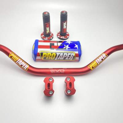 Motorkerékpár 1-1/8"-os 28 mm-es kormányrúd fogantyú Kézzsírrúd-párnák markolat bilincstartó a PRO KTM-hez EXC SX XC CRF CRF230F YZF250 WR KLX RMZ