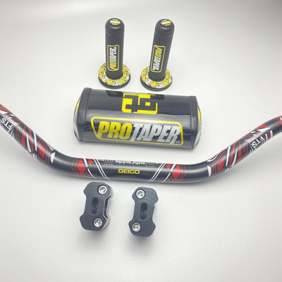 Motorkerékpár 1-1/8"-os 28 mm-es kormányrúd fogantyú Kézzsírrúd-párnák markolat bilincstartó a PRO KTM-hez EXC SX XC CRF CRF230F YZF250 WR KLX RMZ