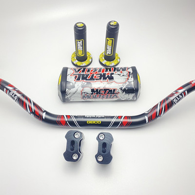 Motorkerékpár 1-1/8"-os 28 mm-es kormányrúd fogantyú Kézzsírrúd-párnák markolat bilincstartó a PRO KTM-hez EXC SX XC CRF CRF230F YZF250 WR KLX RMZ